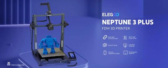 ELEGOO Neptun 3 Plus 3D Yazıcı